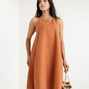 MILA DRESS-Orange